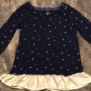 Nautical girls size 10 shirt never worn